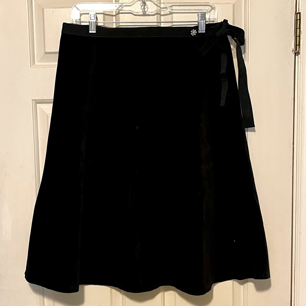GAP Velvet Black Skirt